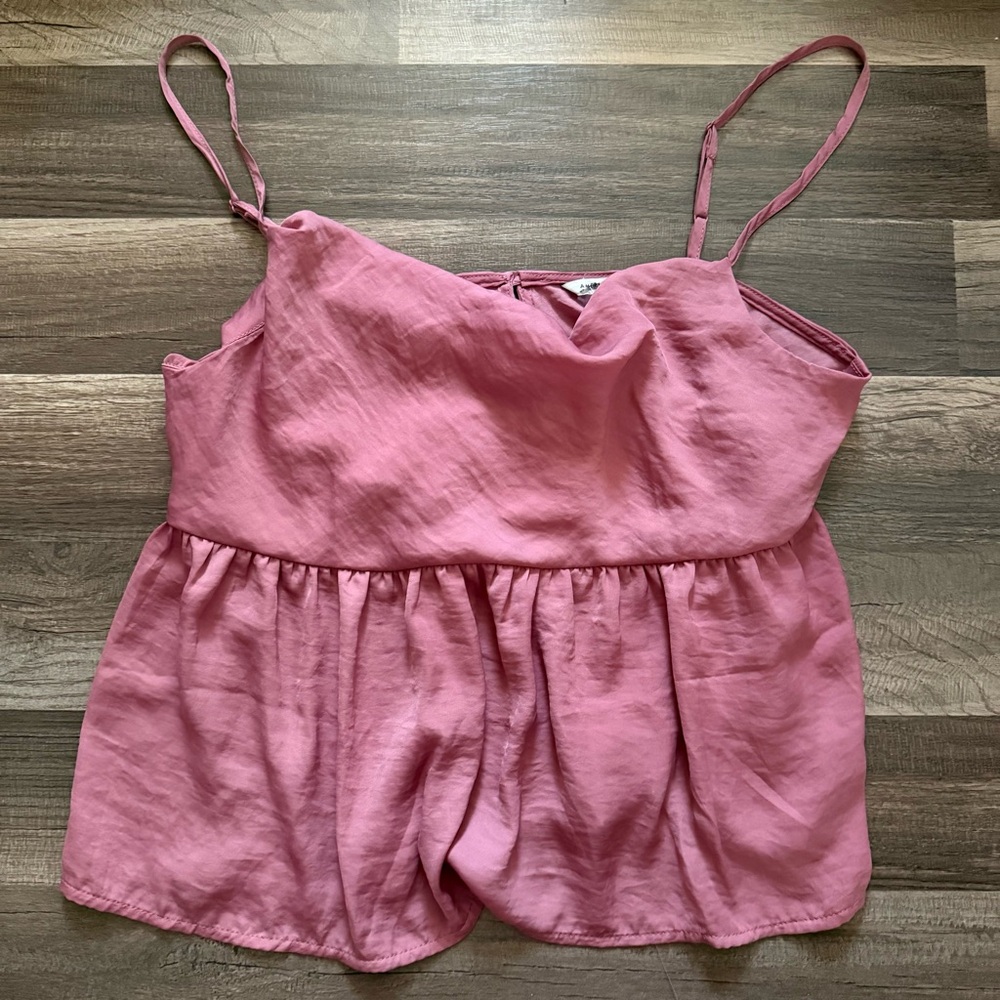 American Eagle Outfitters Mauve Sleeveless Top